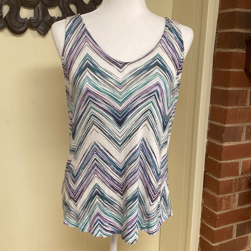 Chevron tank top